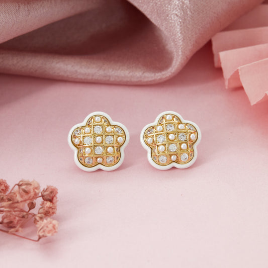 Diamond & Crystal Earrings Luxurious Sophistication