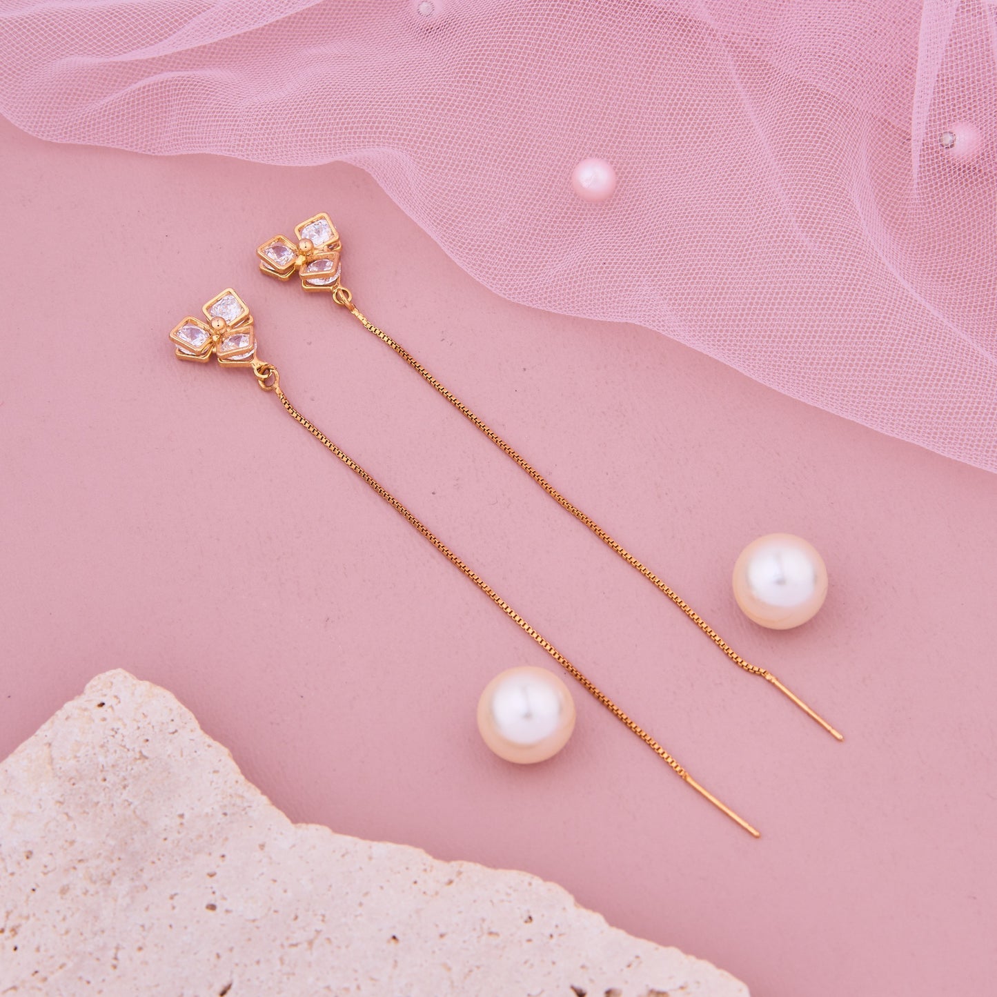 Elegant Gold Earrings Timeless Jewelry