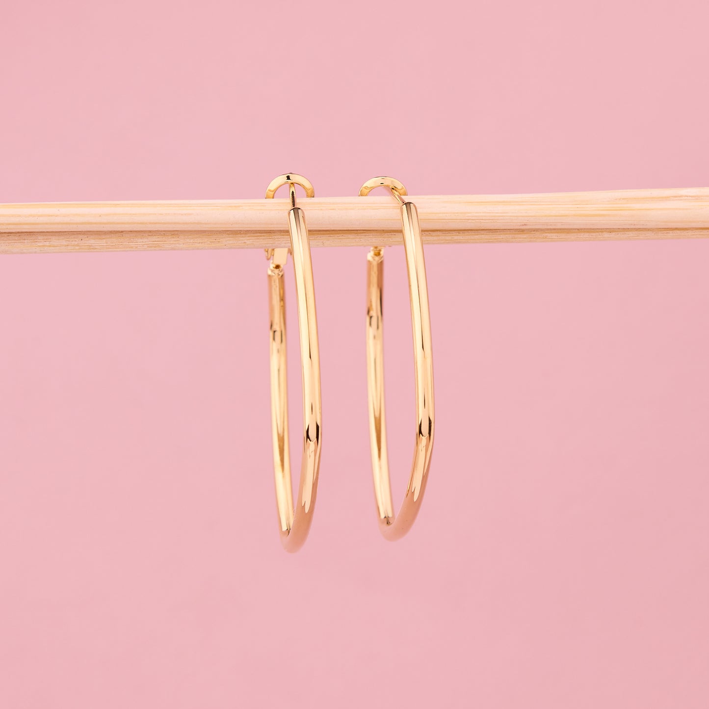 Golden Glow Classic Hoops