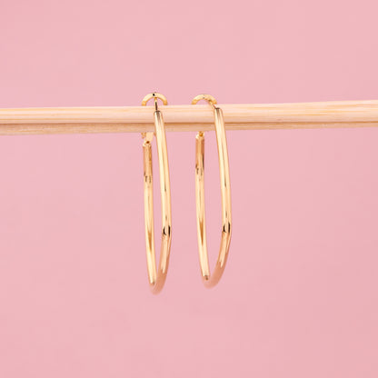 Golden Glow Classic Hoops