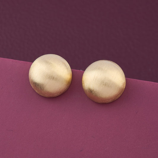 Minimalist Gold Ball Earrings