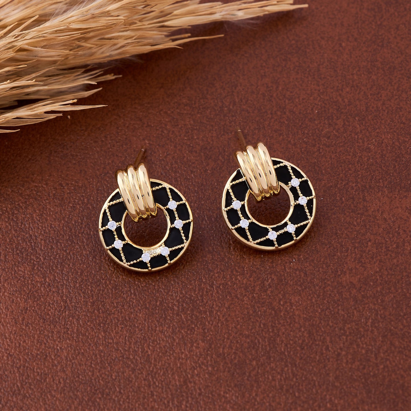 Earthy Elegance Natural Earrings