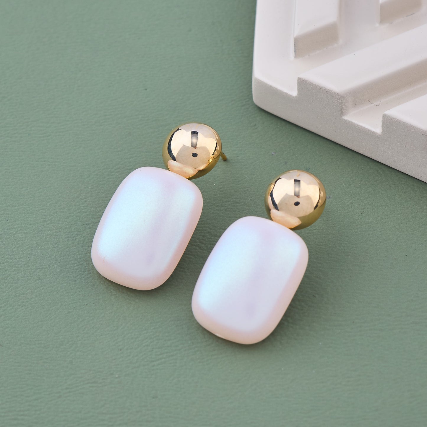 Elegant Earrings Showcasing Intricate Design