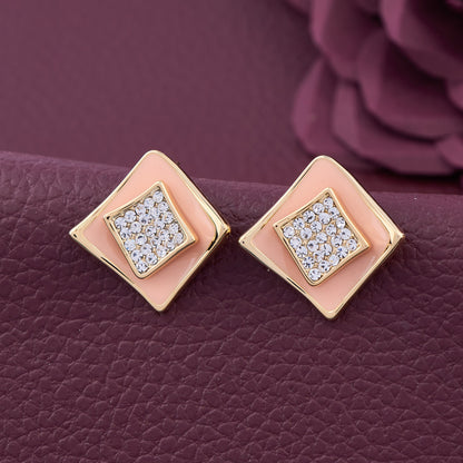 Starlit Grace Diamond Earrings