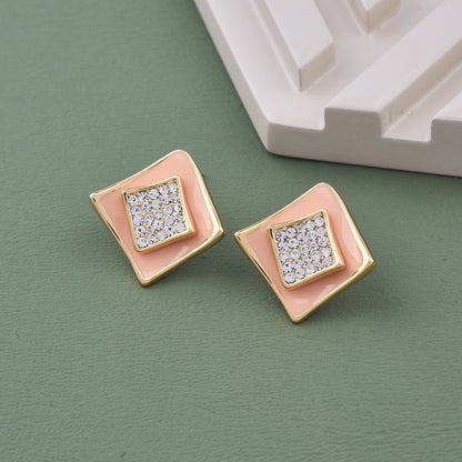Starlit Grace Diamond Earrings