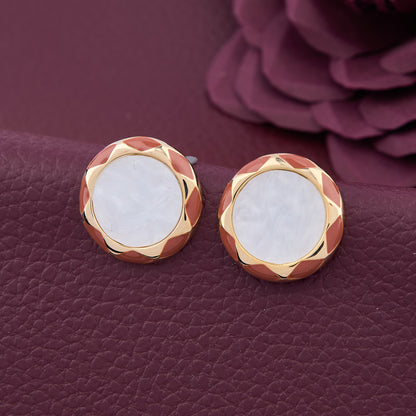 Terracotta Halo Earrings