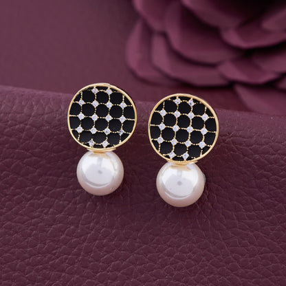 Radiance in Bloom Artistic Gold Earrings
