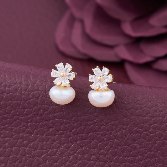 Gleaming Elegance Statement Earrings