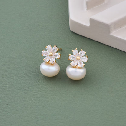 Gleaming Elegance Statement Earrings
