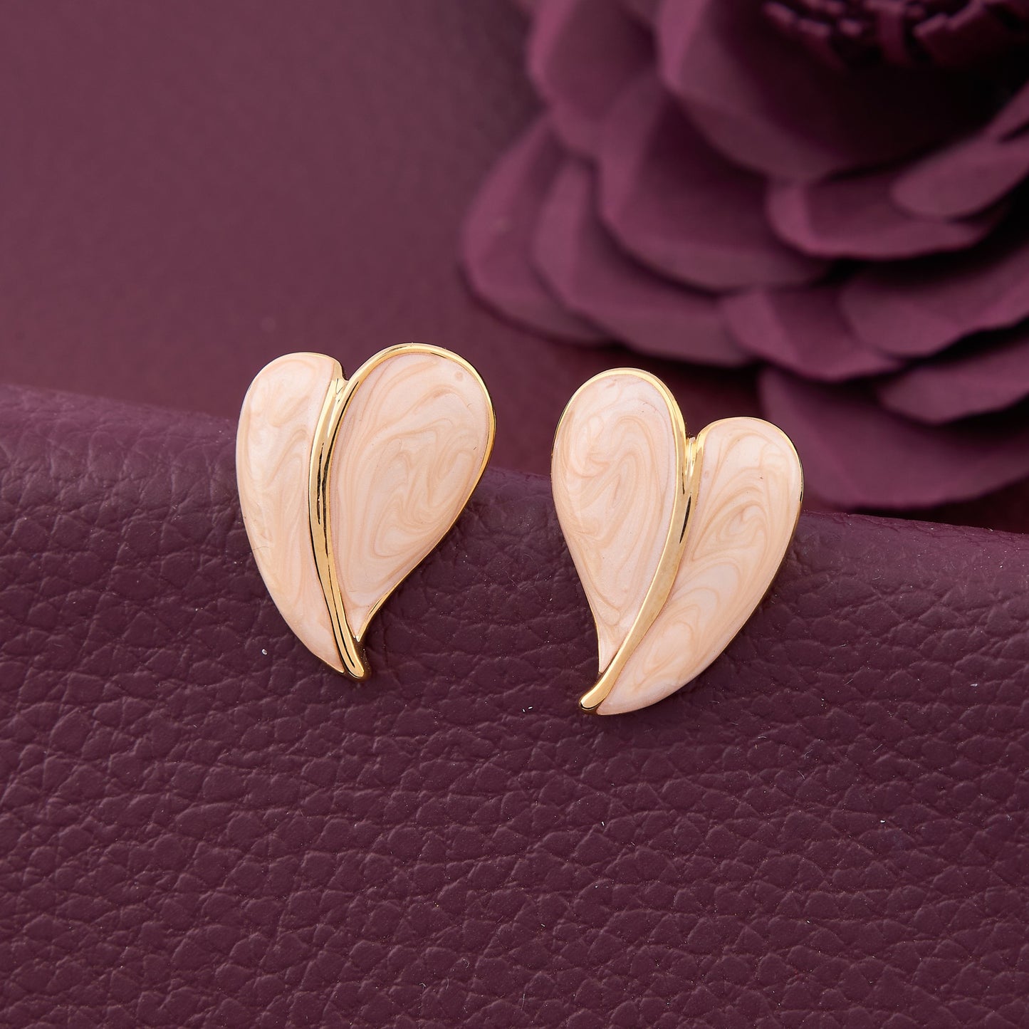 Exquisite Earrings with Intricate Design