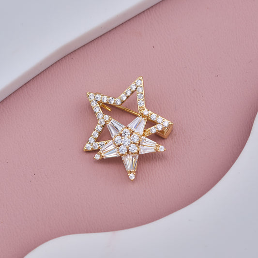 Sparkling Star Brooch