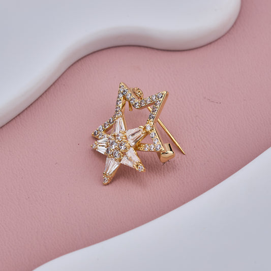Sparkling Star Brooch