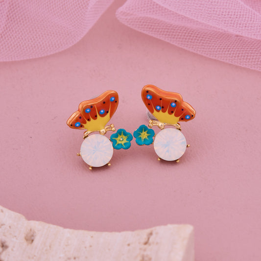 Elegant Earrings with Intricate Design