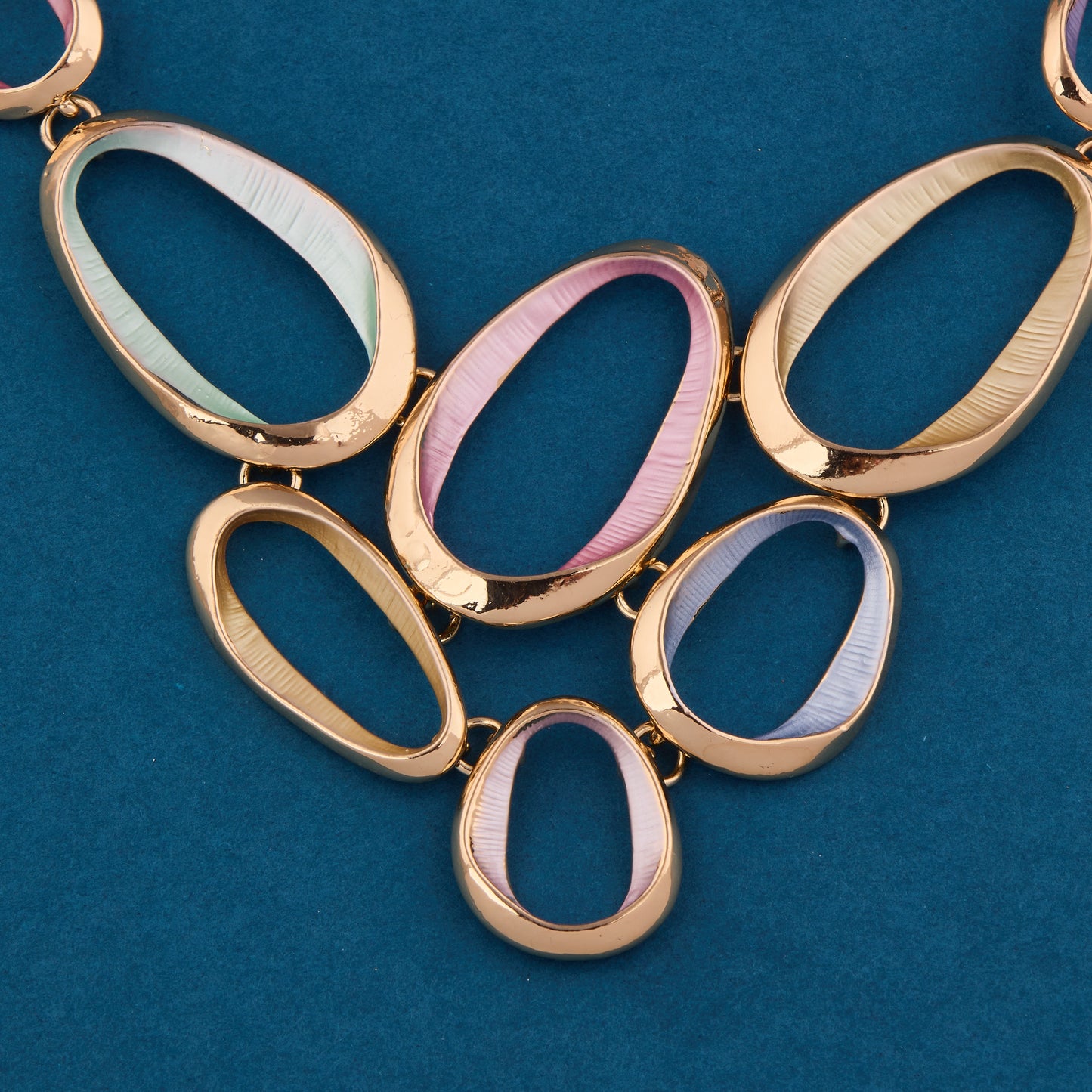 Intricate Copper Necklace & Earrings Set