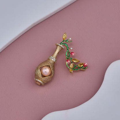 Colorful Leaf Brooch