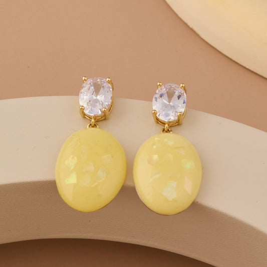 Gemstone Earrings Elegant & Minimalist Design