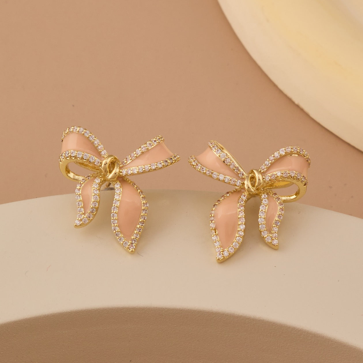 Charming Bow Earrings Elegant & Playful