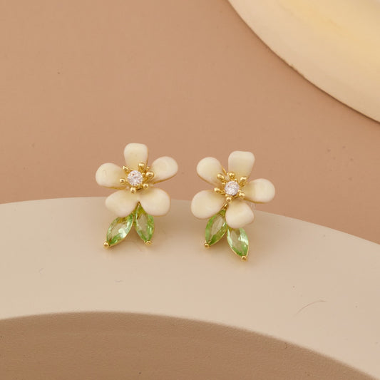 Blooming Grace Diamond Earrings