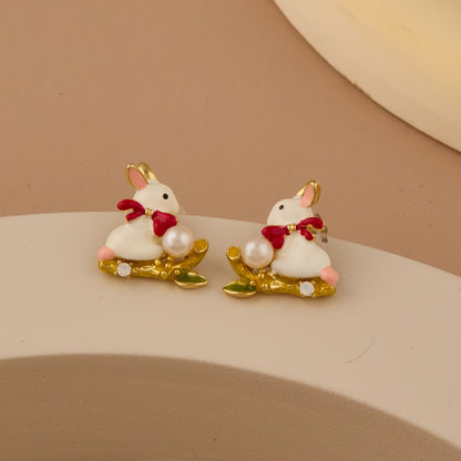 Whimsical Bunny Earrings