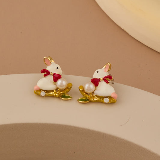 Whimsical Bunny Earrings