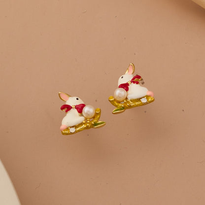 Whimsical Bunny Earrings
