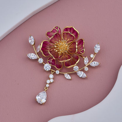 Elegant Floral Pin