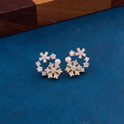 Timeless Diamond & Pearl Elegance