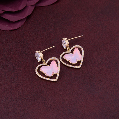 Bloom & Shine Floral Statement Earrings