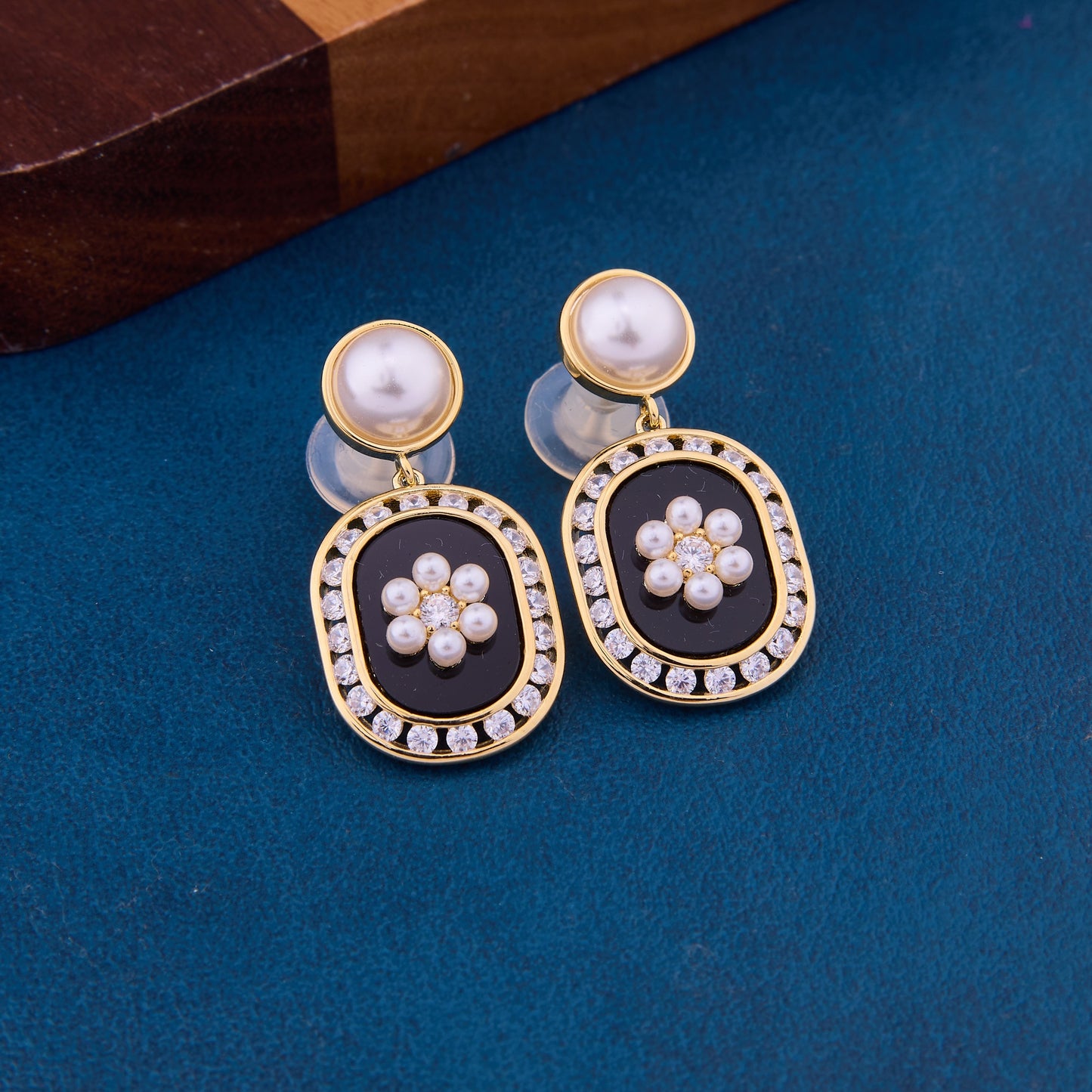 Elegant Circular Statement Earrings