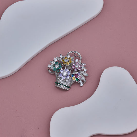 Luxury Floral Brooch