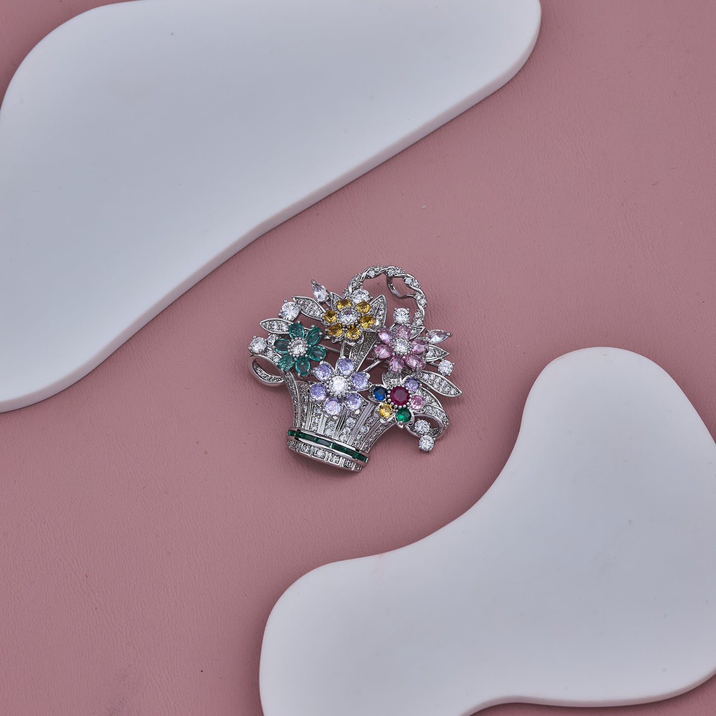 Luxury Floral Brooch