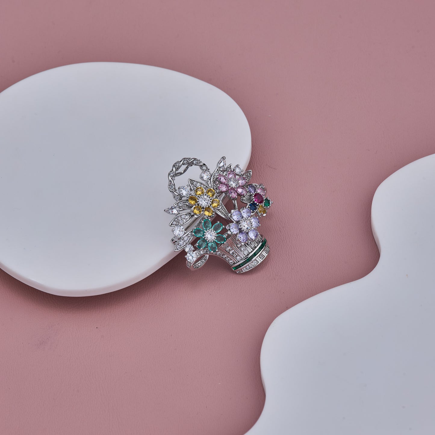 Luxury Floral Brooch