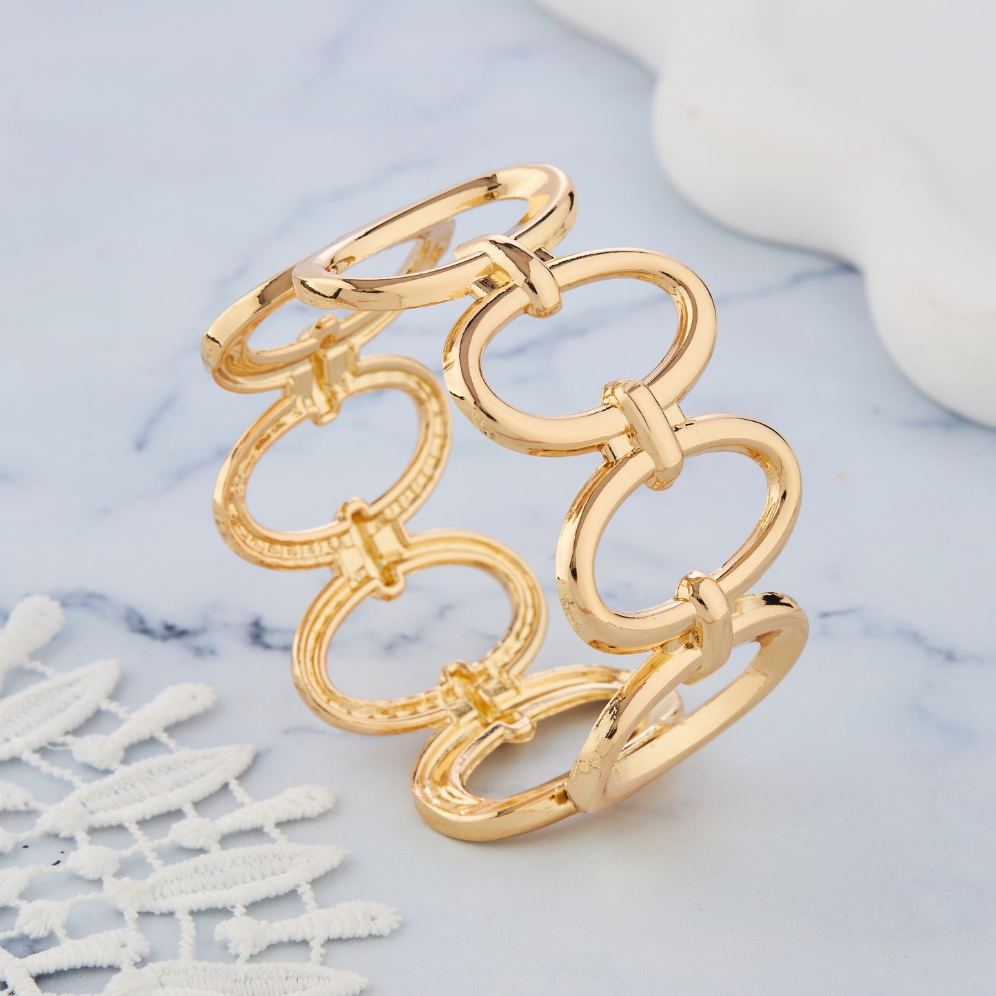 Rosé Glow Gold Ring