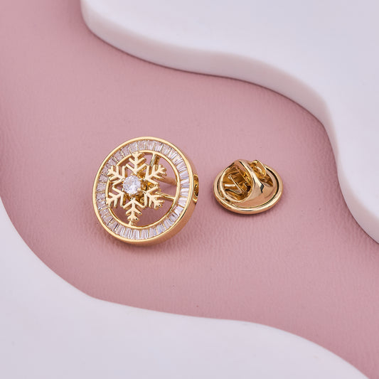 Elegant Winter Brooch