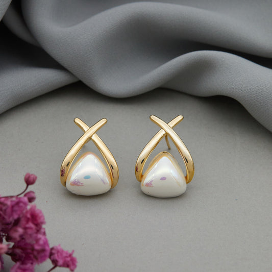 Floral Gemstone Earrings Intricate & Elegant Body Jewelry