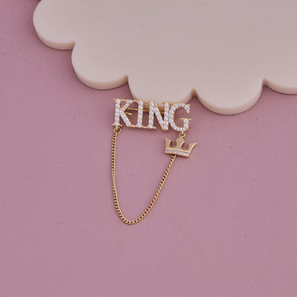 King Crown Brooch