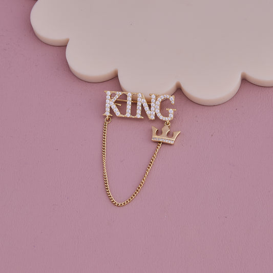 King Crown Brooch