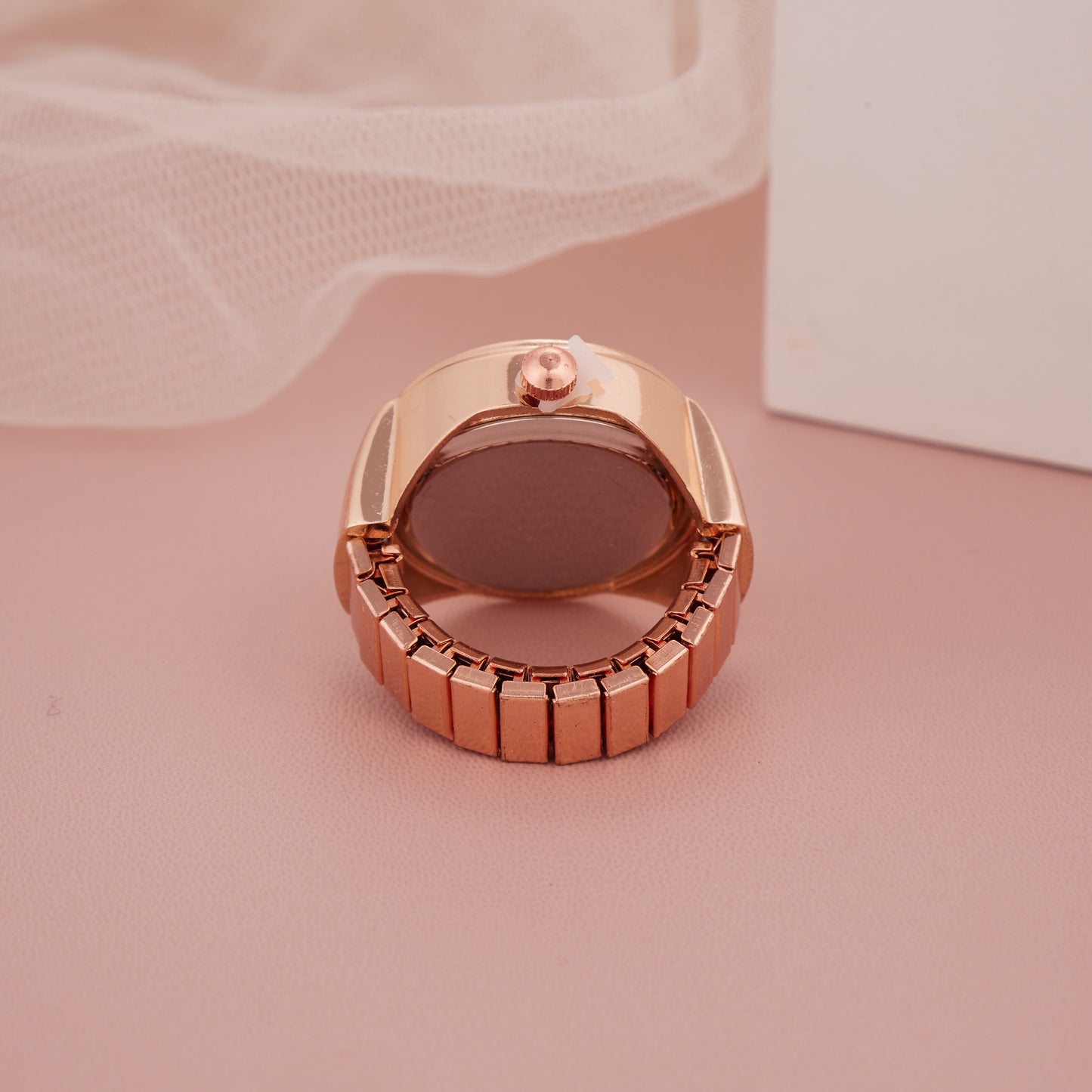 Rose Gold Ring Watch with Crown Motif – GC Premium Jewellery