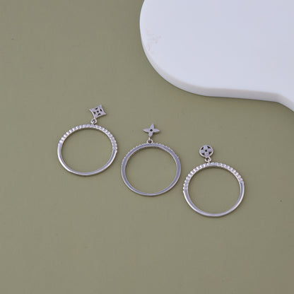 Mini Charm Rings (3pcs)