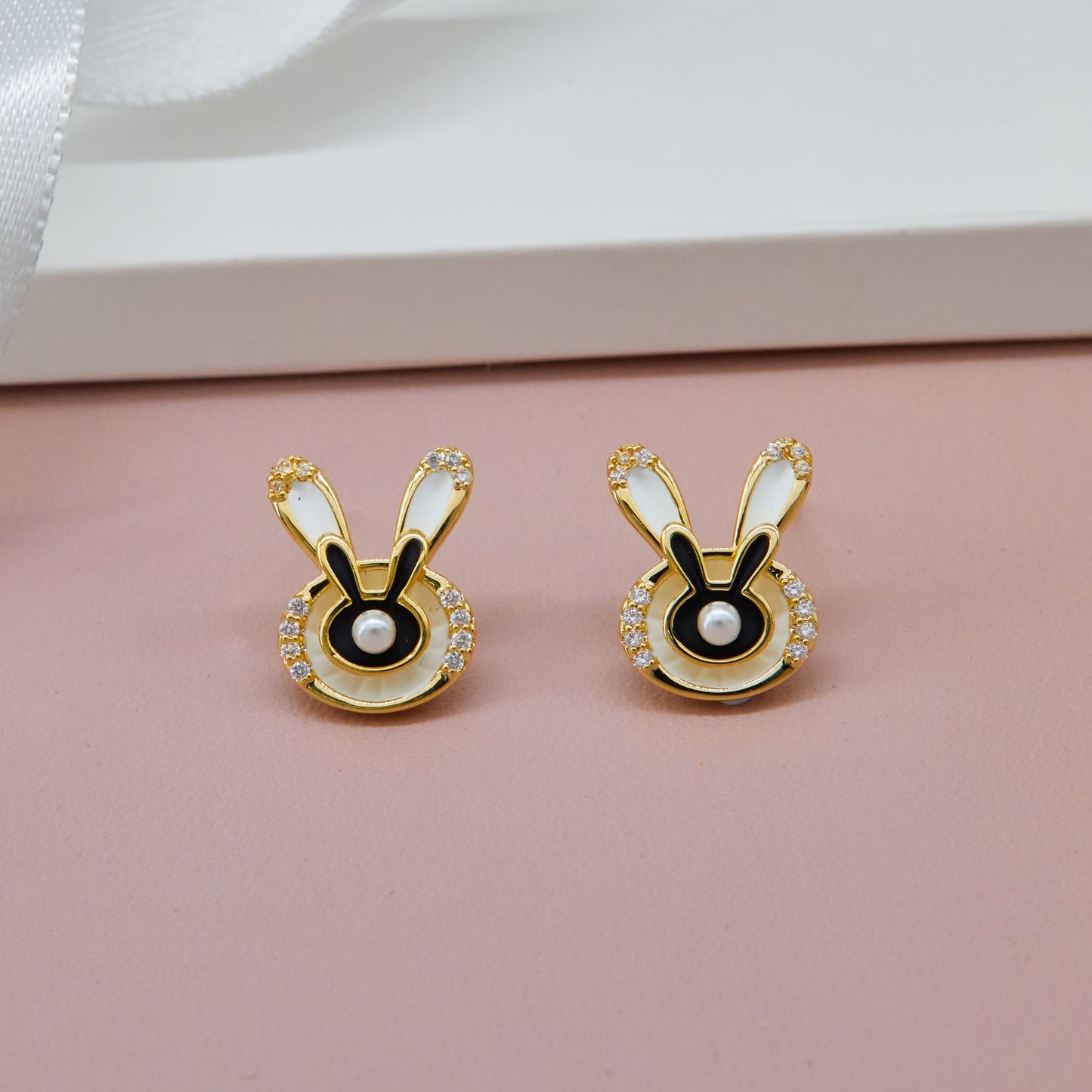 Rabbit Ear Earrings Playful Handmade Artistic Jewelry