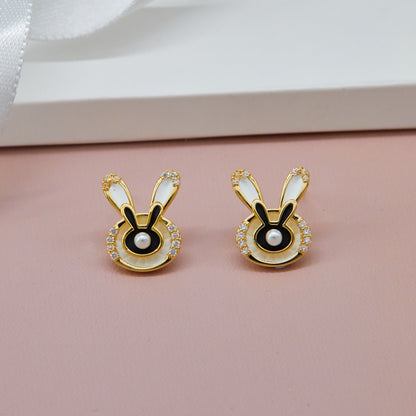 Rabbit Ear Earrings Playful Handmade Artistic Jewelry