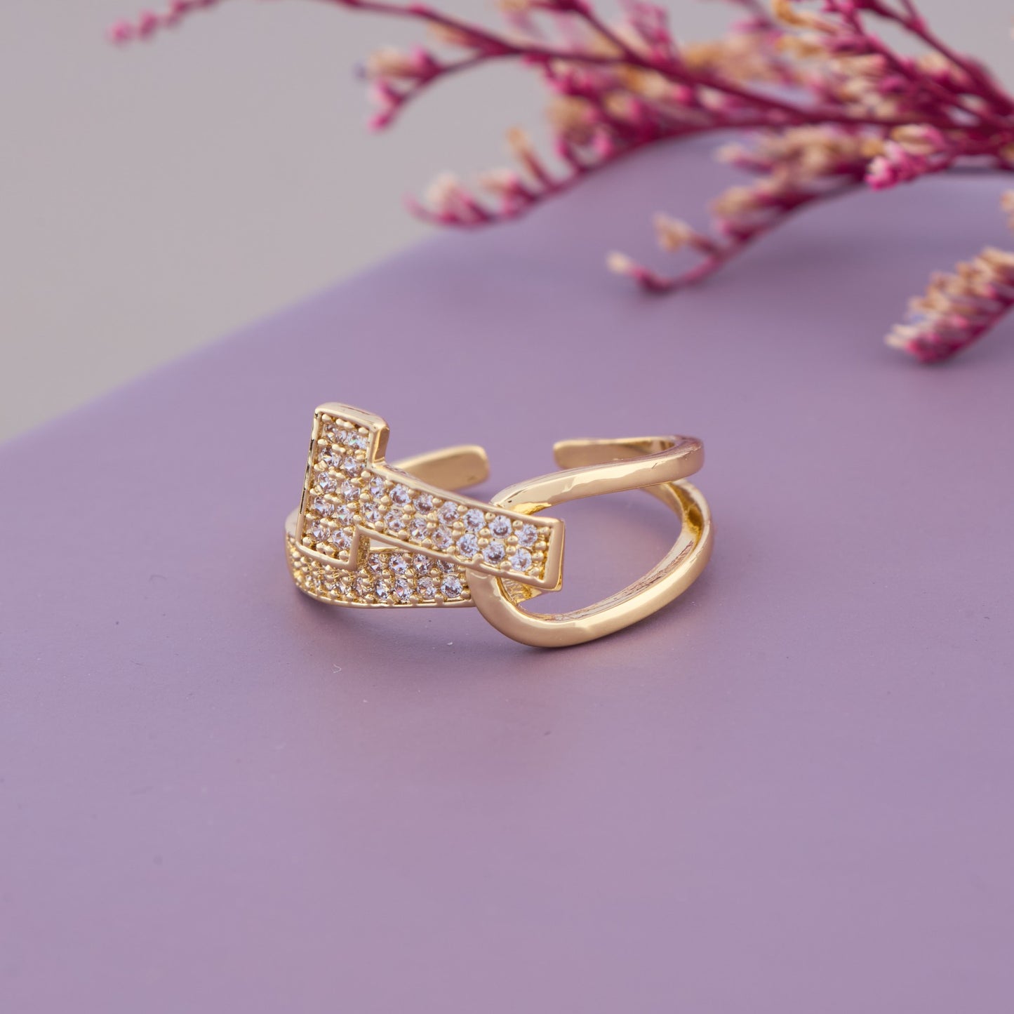 Golden Luxe Ring