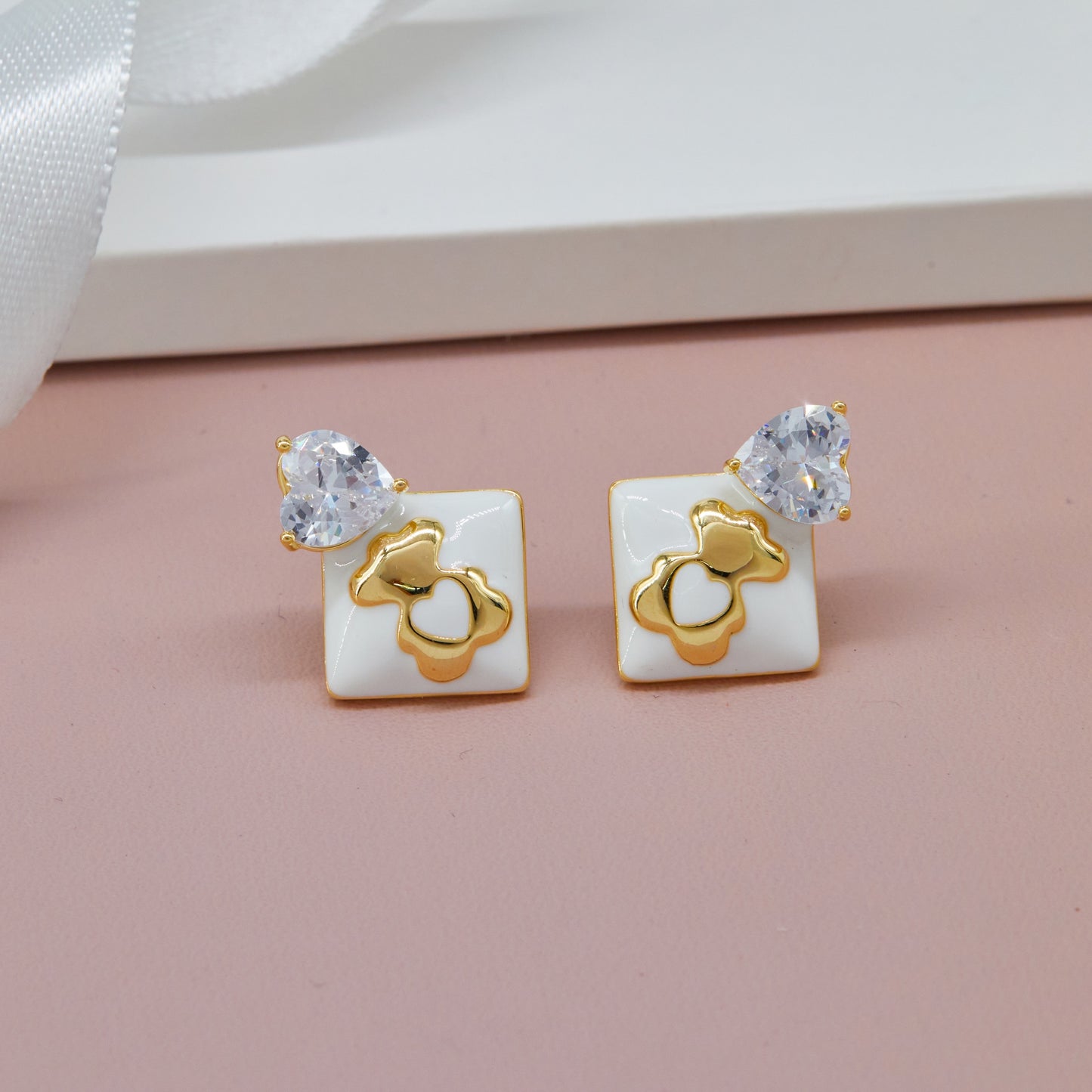 Teddy Bear Earrings Playful Handmade Charm