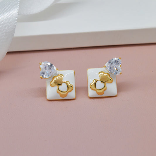 Teddy Bear Earrings Playful Handmade Charm
