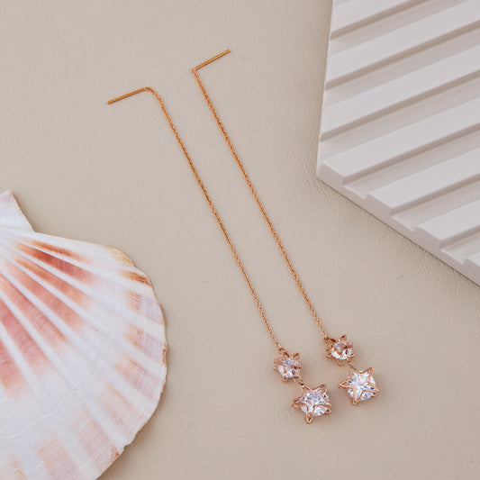 Star Drop Earrings