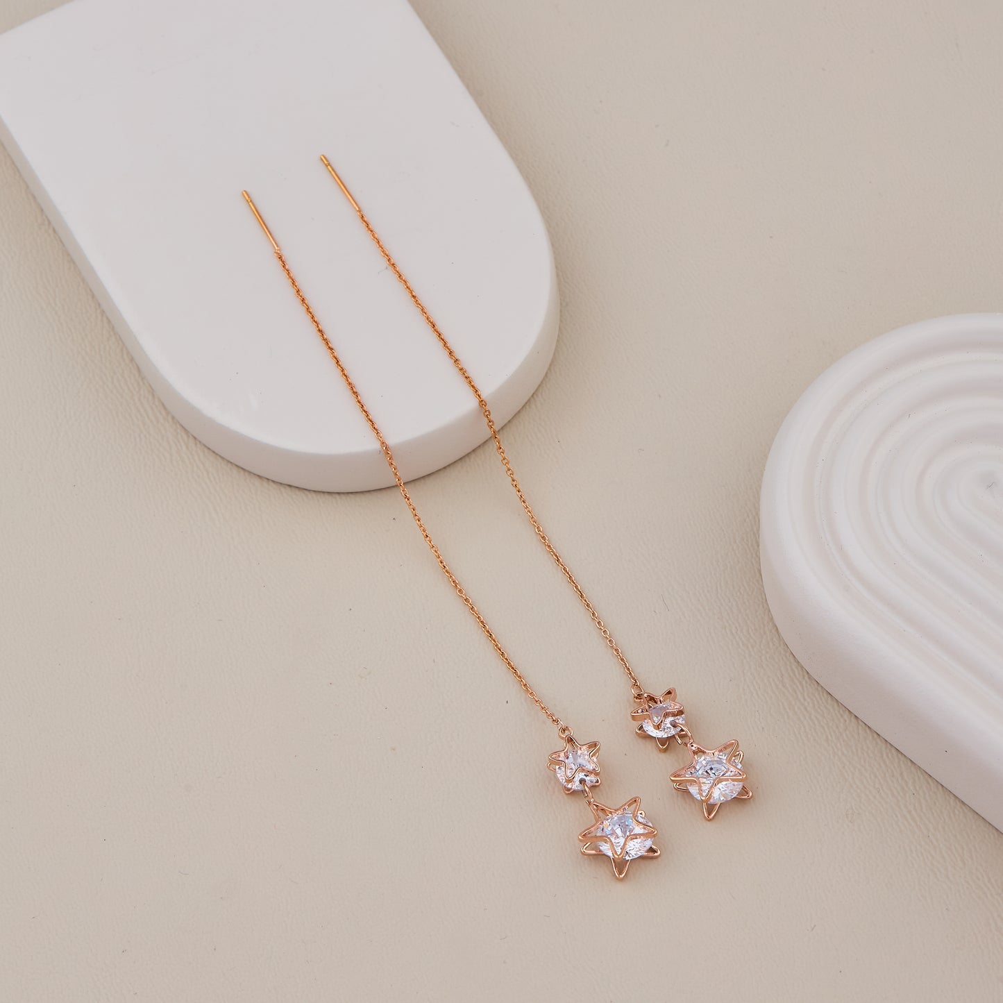 Star Drop Earrings