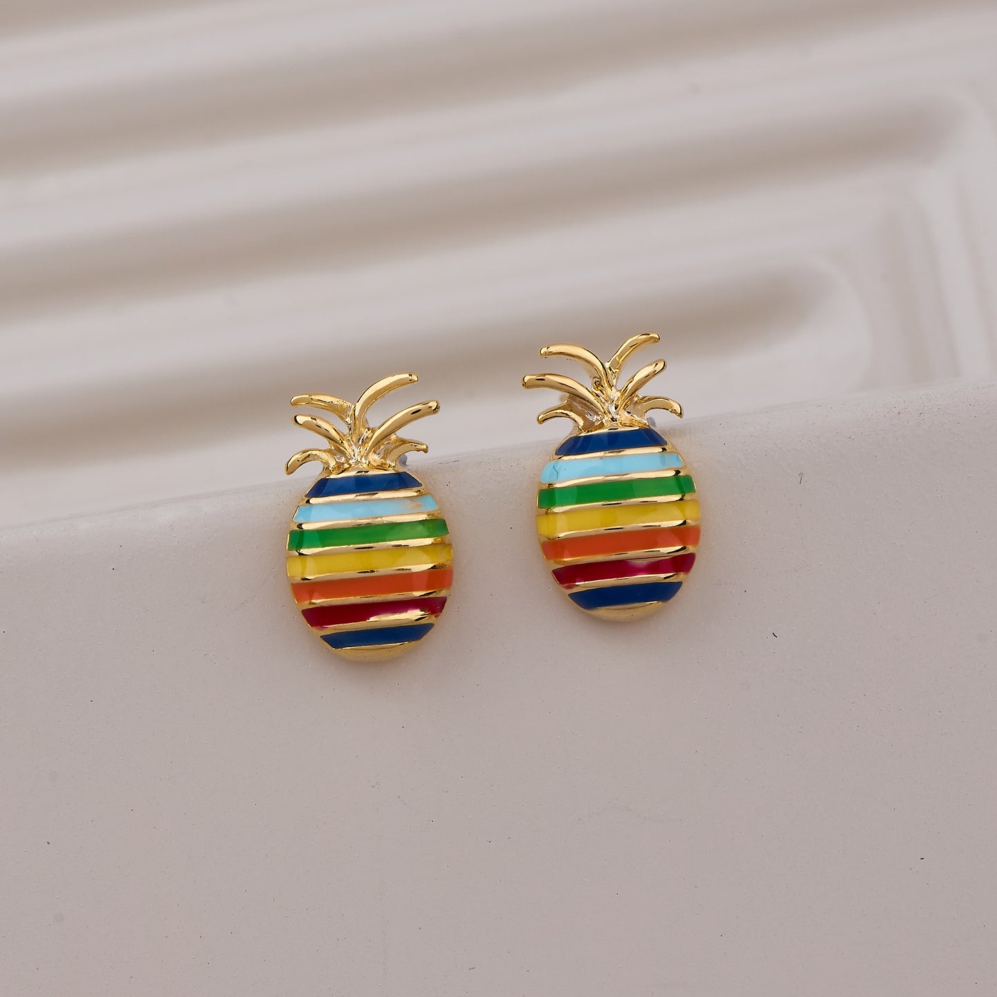 Pineapple Stud Earrings