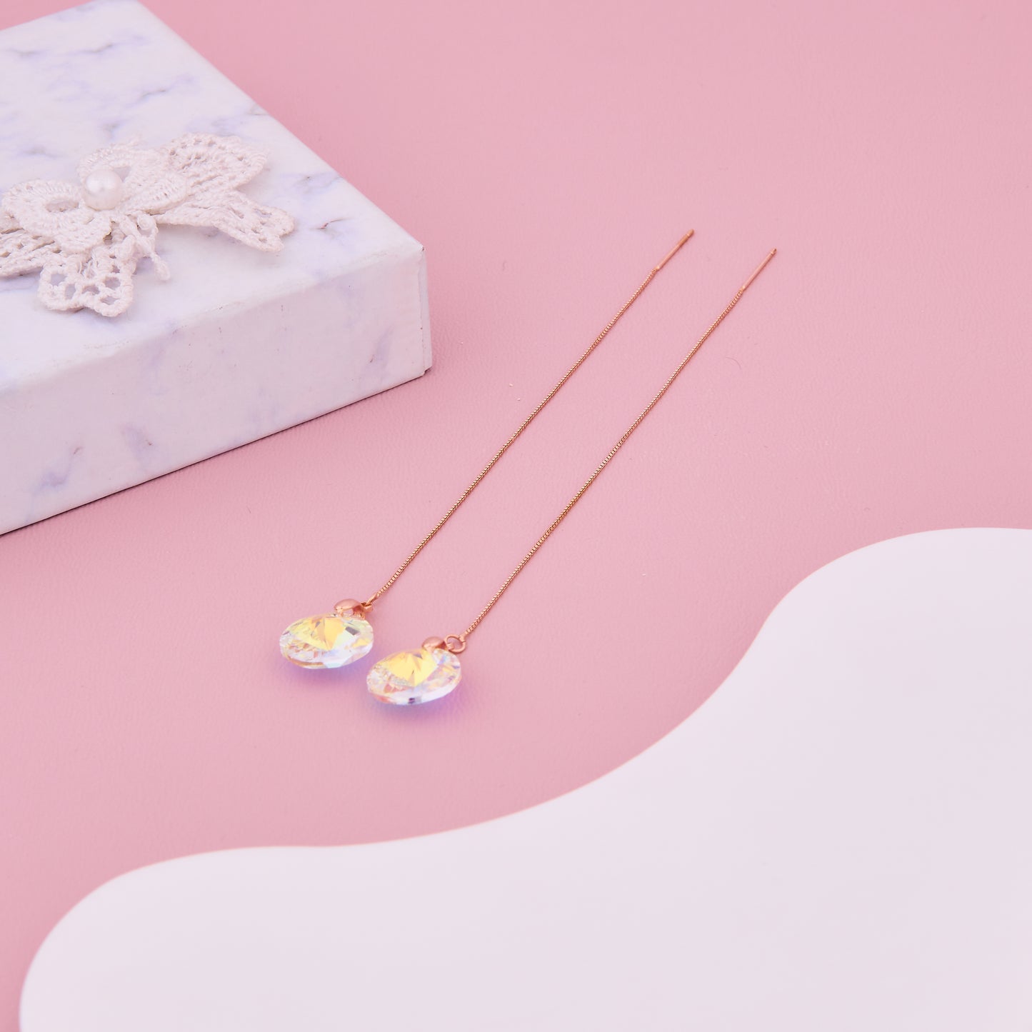 Crystal Drop Earrings