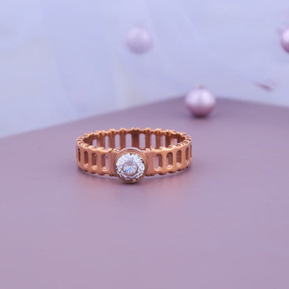 Crystal Band Ring