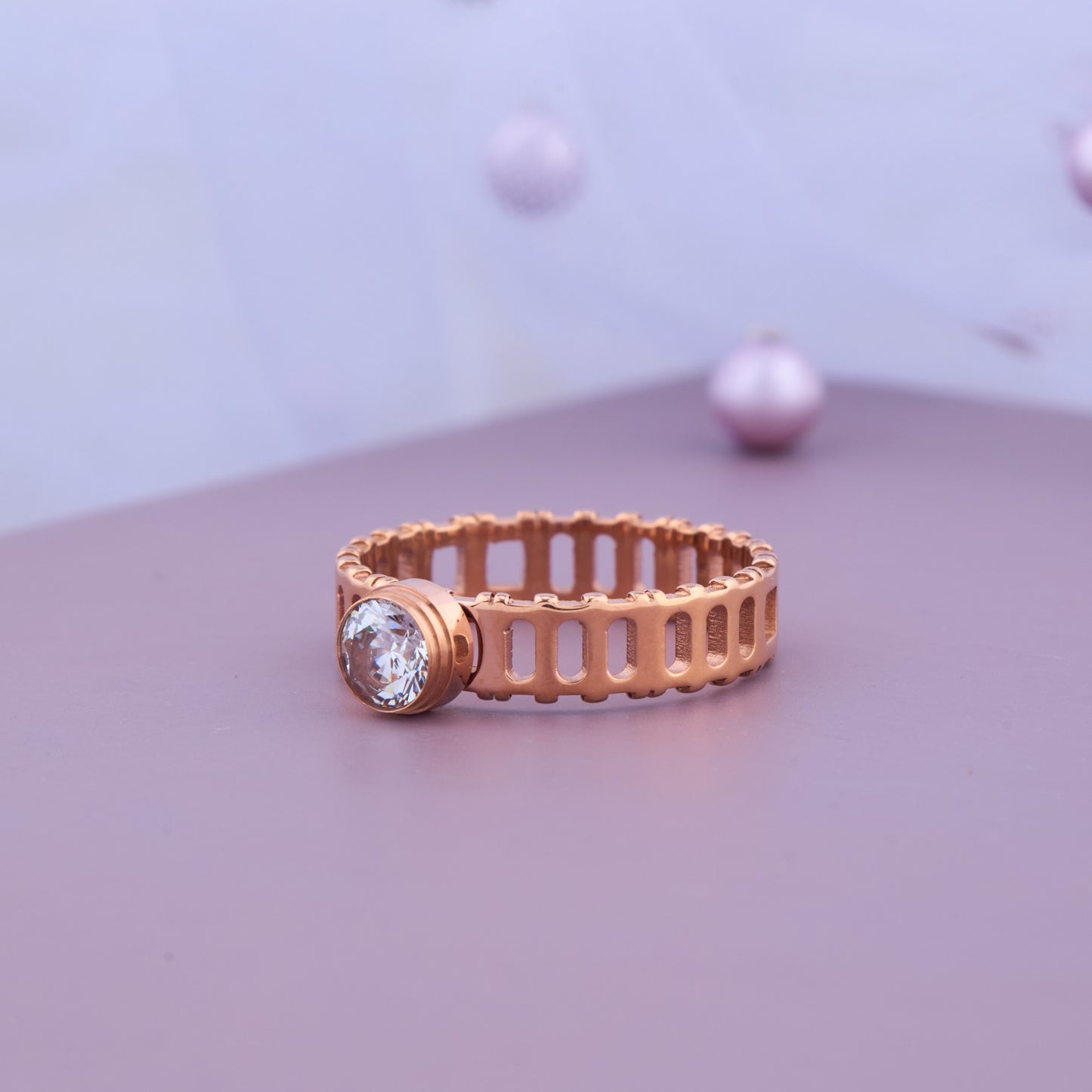 Crystal Band Ring